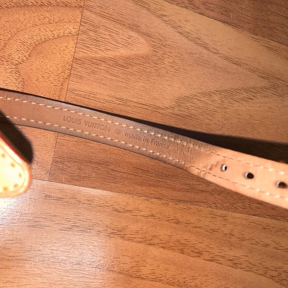 Authentic Louis Vuitton Leather Murakami Bracelet Cuff